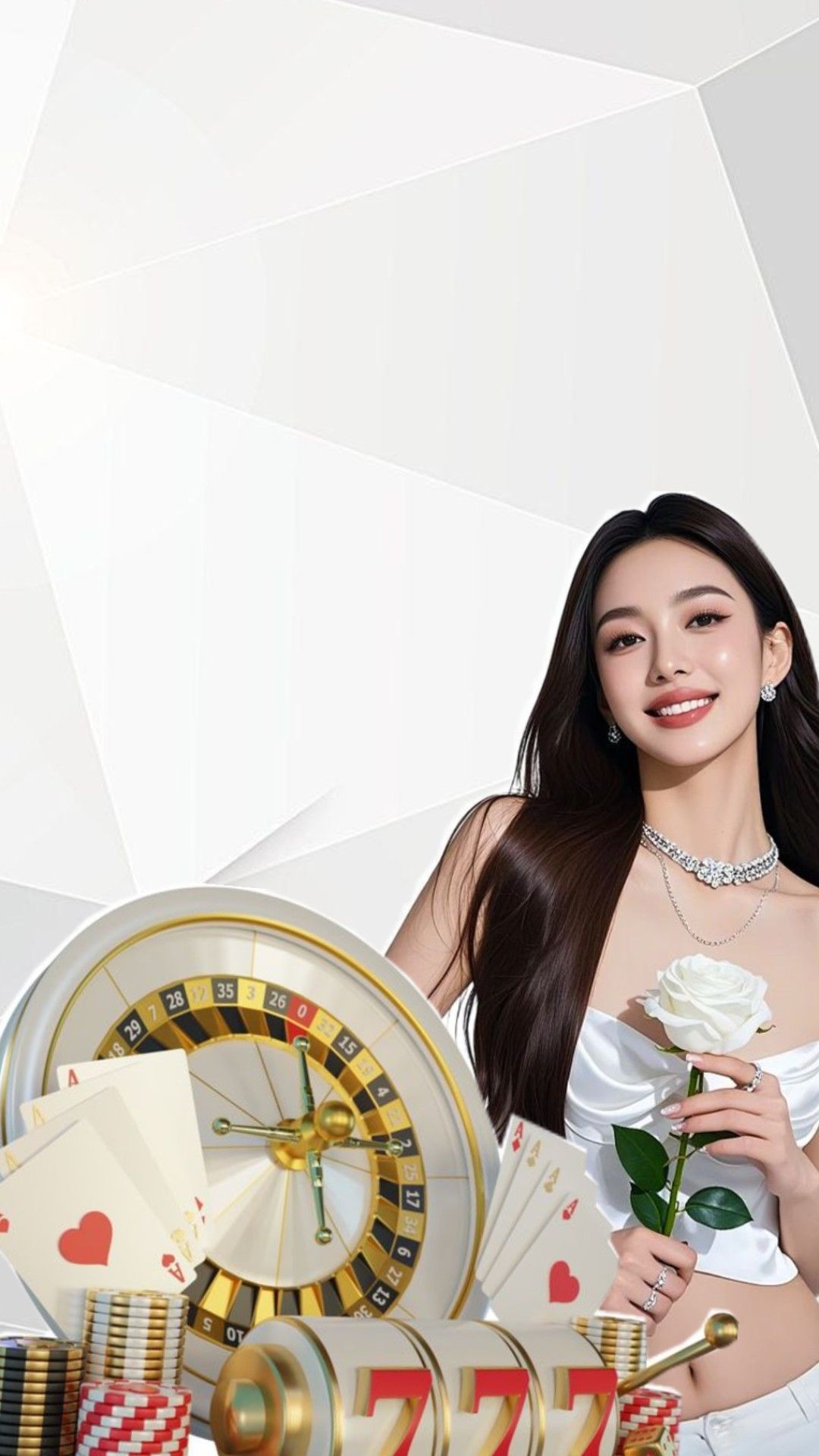 Live blackjack table with live dealer at luxury 111